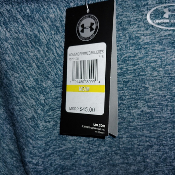 Under Armour Zip Up Top Size Medium - Picture 3 of 3